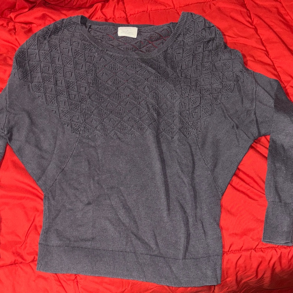 Pins & Needles Gray Textured Sweater